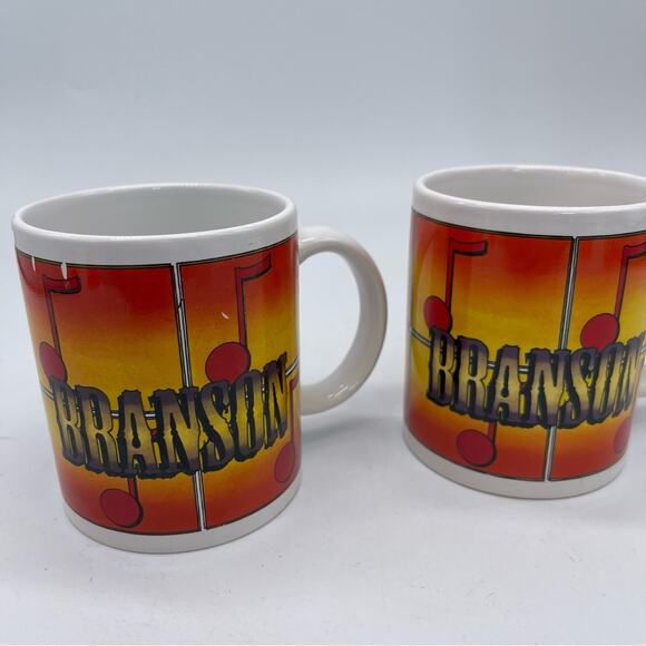 Branson Mugs, Pair of Matching Branson Missouri Mugs. Excellent condition! - Picture 2 of 7
